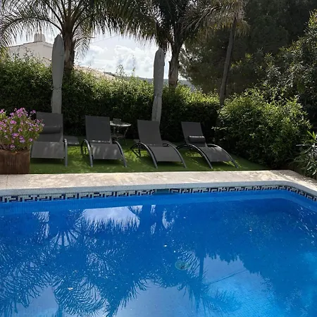 Castillitos En El Aire En Lo Alto Del Montgo-denia-piscina Villa Denia