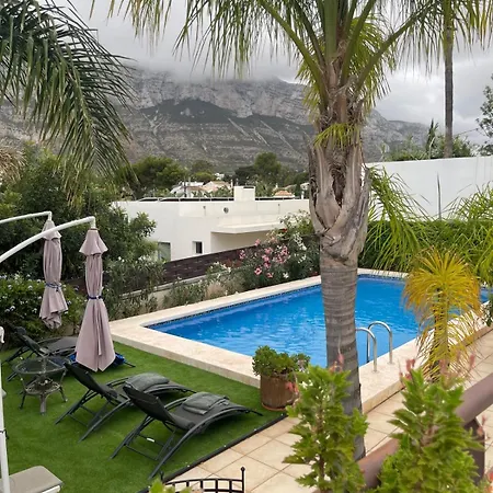 فيلة Castillitos En El Aire En Lo Alto Del Montgo-denia-piscina